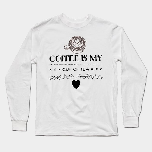 CoffeLove Long Sleeve T-Shirt by Grüberli